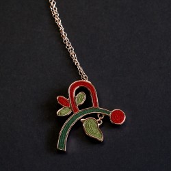 Serena Chen藝術創作/金工飾品/項鍊/鳥兒/服飾設計 - Dawn create