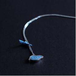 Serena Chen藝術創作/金工飾品/項鍊/鳥兒/服飾設計 - Dawn create