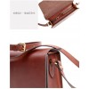 真皮深棕色側背包相機包小物包