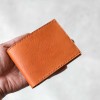 全手工植鞣簡約真牛皮短夾皮夾