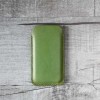 iPhone 淺草綠手工牛皮皮套