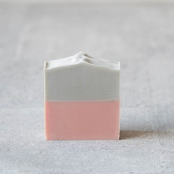 粉葡萄柚礦泥皂 - 手工冷製皂