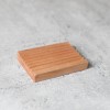 手工荷木木製手工皂防水皂盤