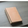 植鞣牛皮原色書套式筆記本（A6 尺寸）