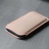 iPhone 植鞣牛皮原色手機皮套